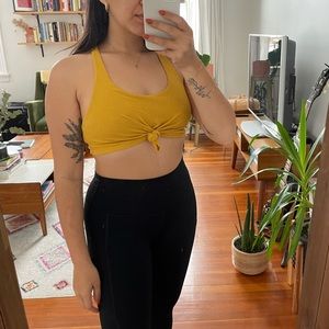 ALO YOGA ribbed sports bra